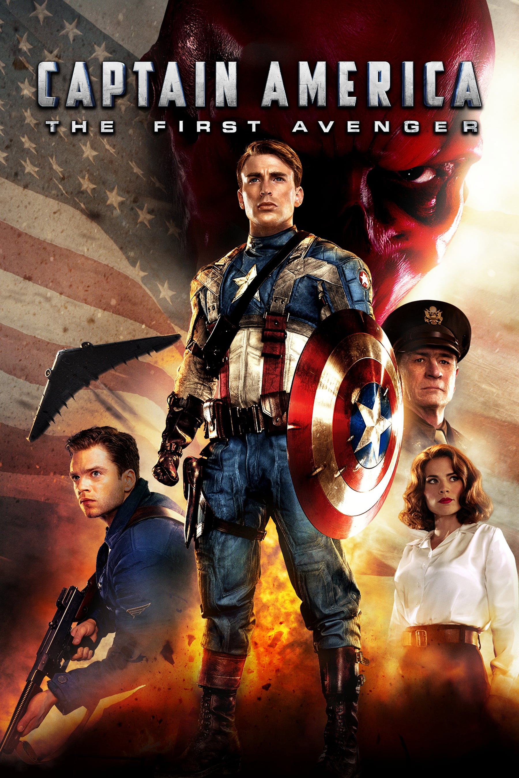 Captain America : The First Avenger (2011) poster
