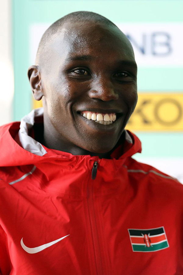 et billede af Geoffrey Kamworor