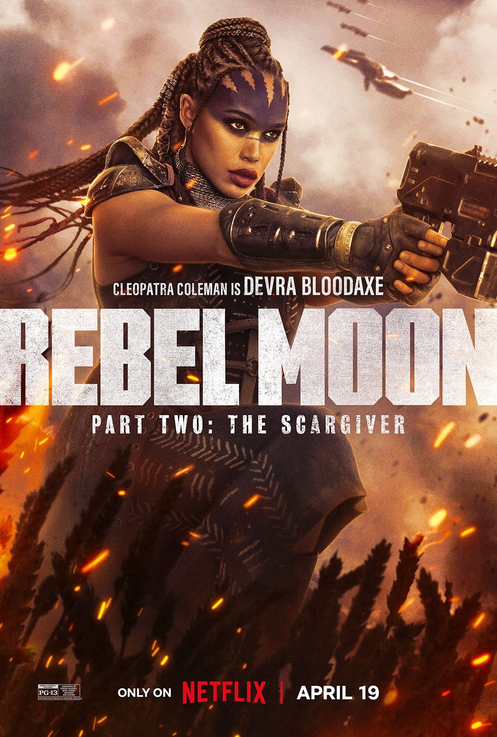 Rebel Moon Part Two The Scargiver 2024 Posters The Movie 