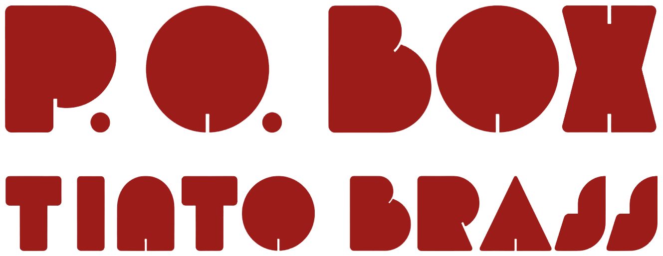P.O. Box Tinto Brass Logo