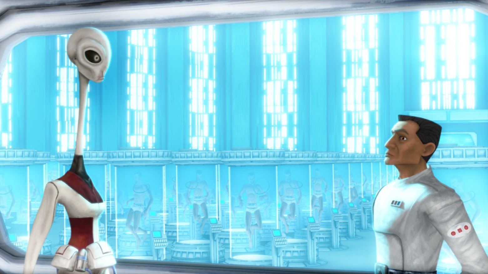 In the sterile laboratories of Kamino