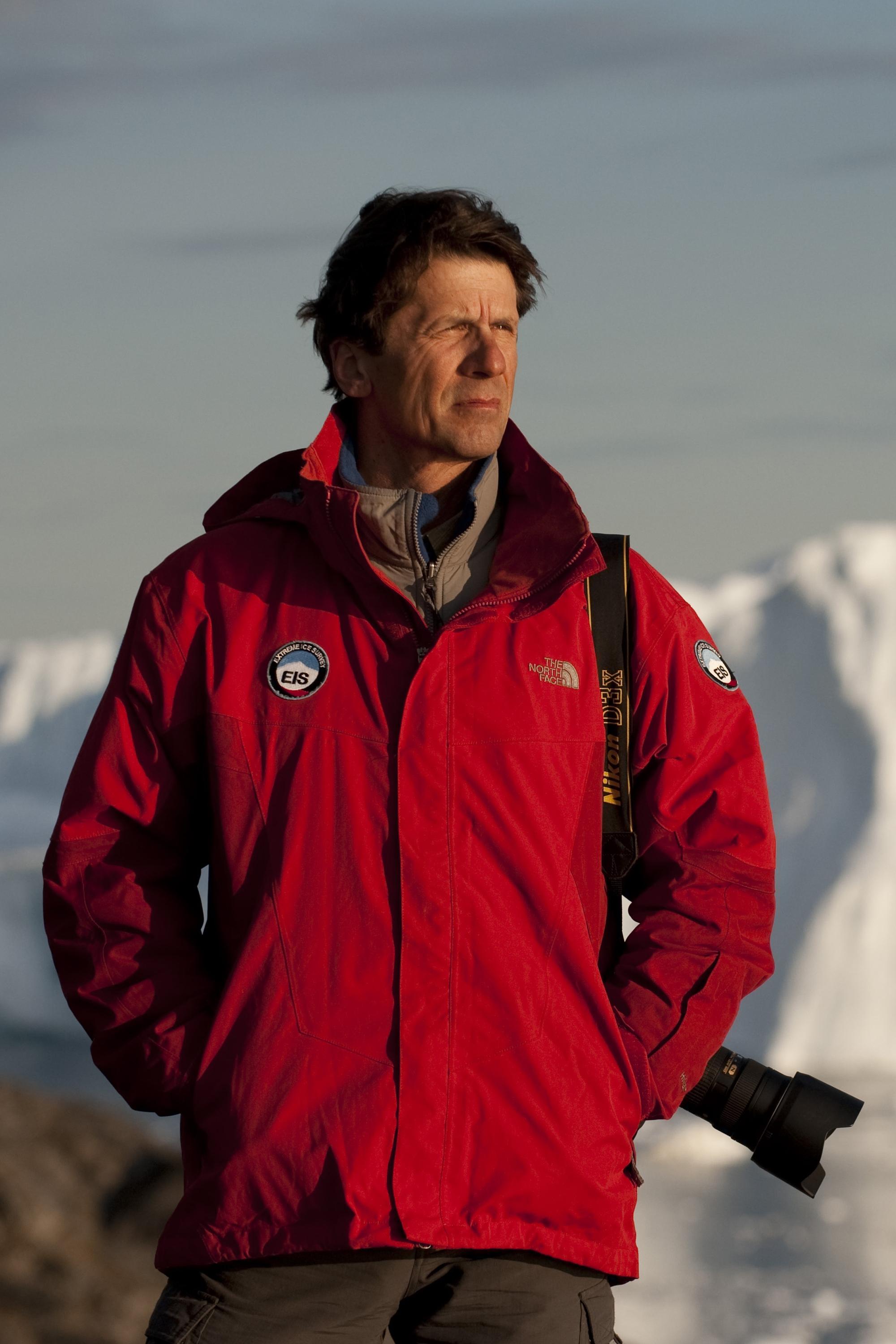 James Balog's picture in the cast