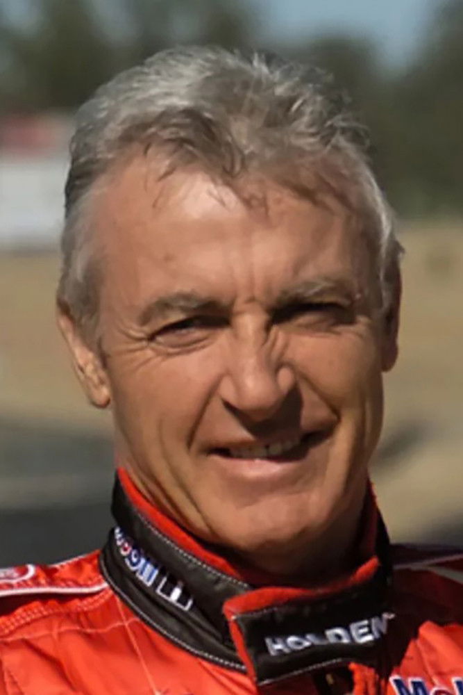 et billede af Peter Brock