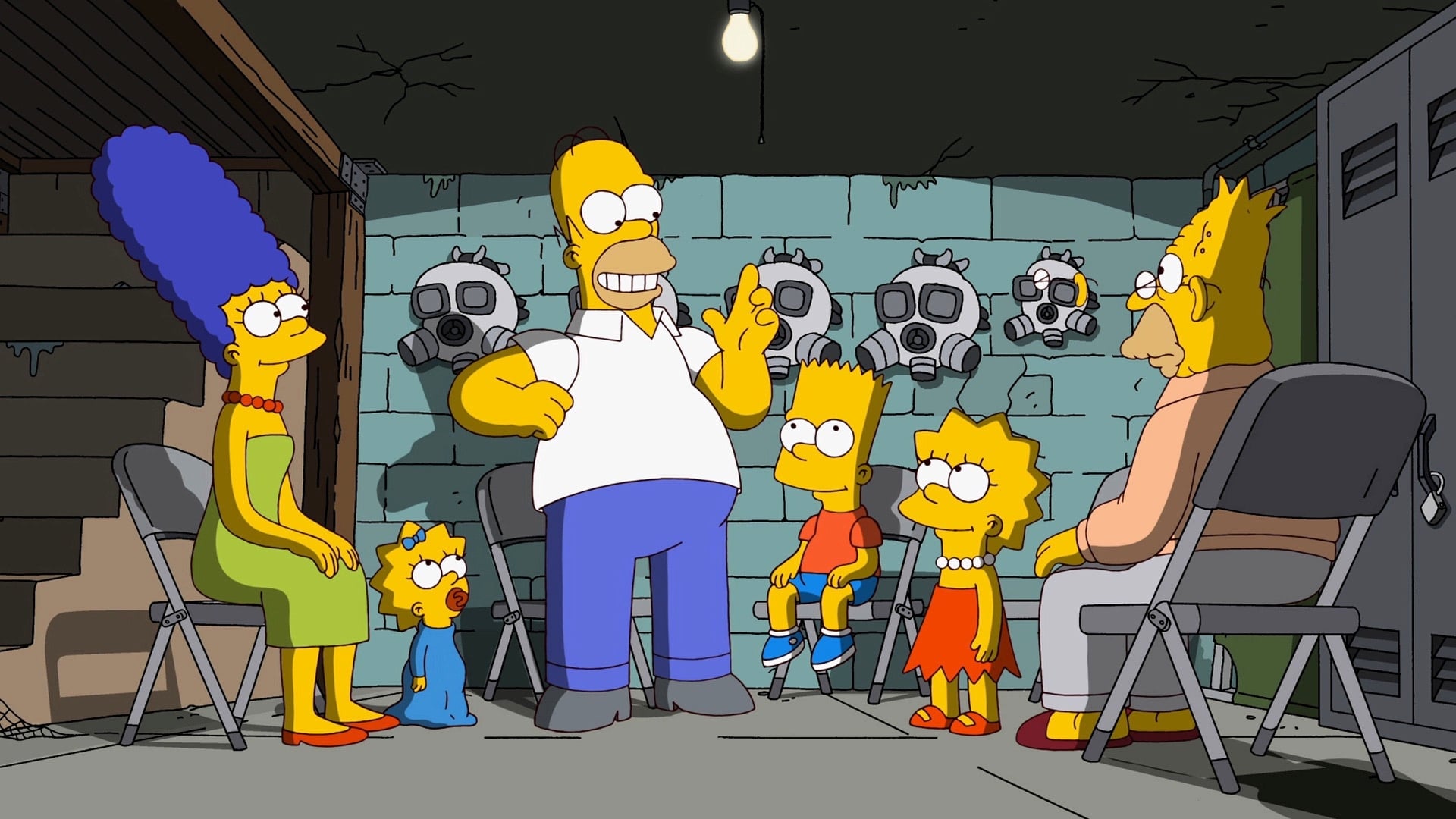 The Simpsons Season 23 :Episode 14  At Long Last Leave