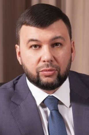 et billede af Denis Pushilin