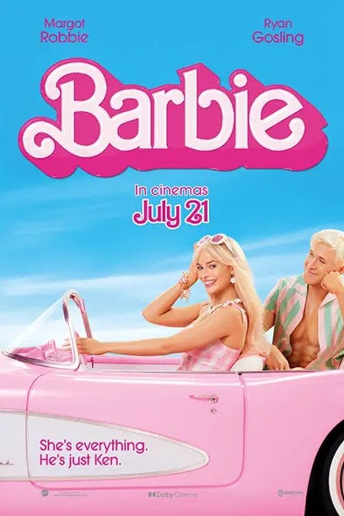 WATCH !! Barbie (2023) FULLMOVIE ONLINE FREE ENGLISH/Dub/SUB Comedy STREAMINGS Movie Poster