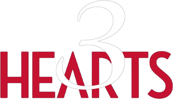 3 Hearts Logo