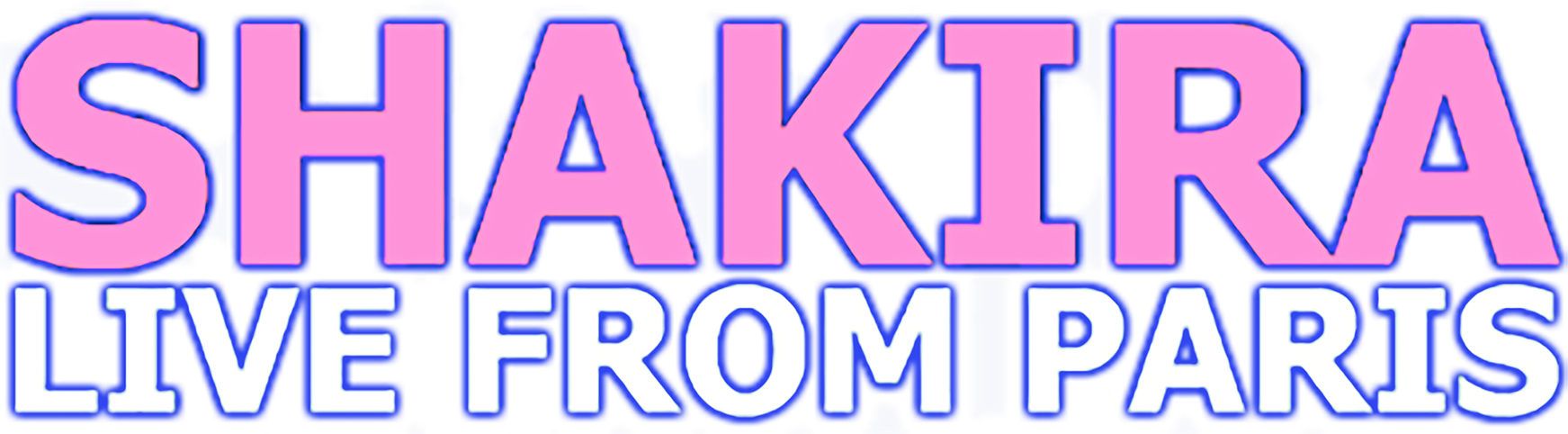 Shakira: Live from Paris Logo