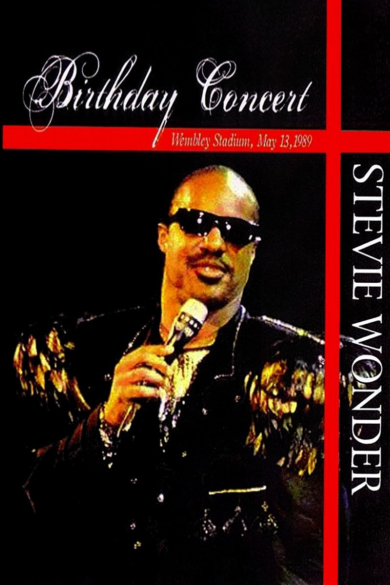 Stevie Wonder - Live at Wembley Stadium - London England 1989