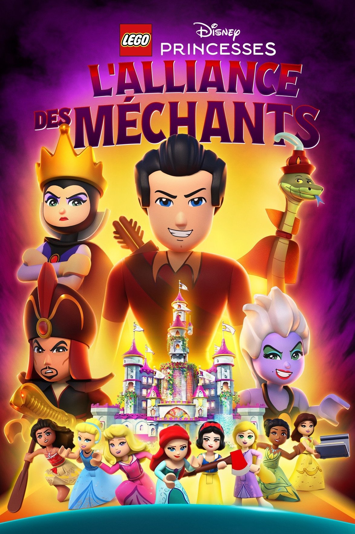 Poster de LEGO Disney Princesse : L'alliance des Méchants
