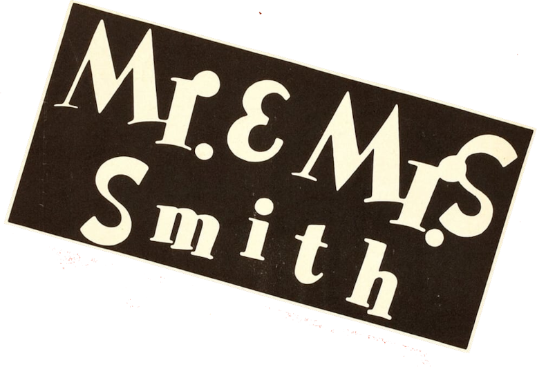 Mr. & Mrs. Smith Logo