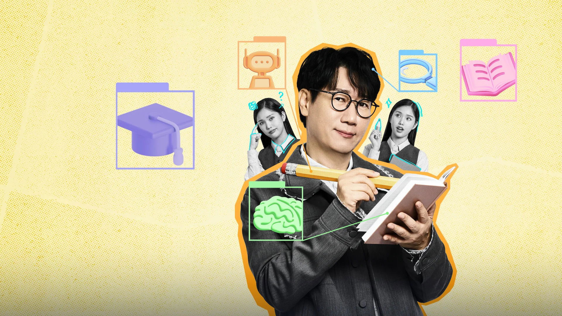 만학도 지씨 banner dorama coreano Netflix