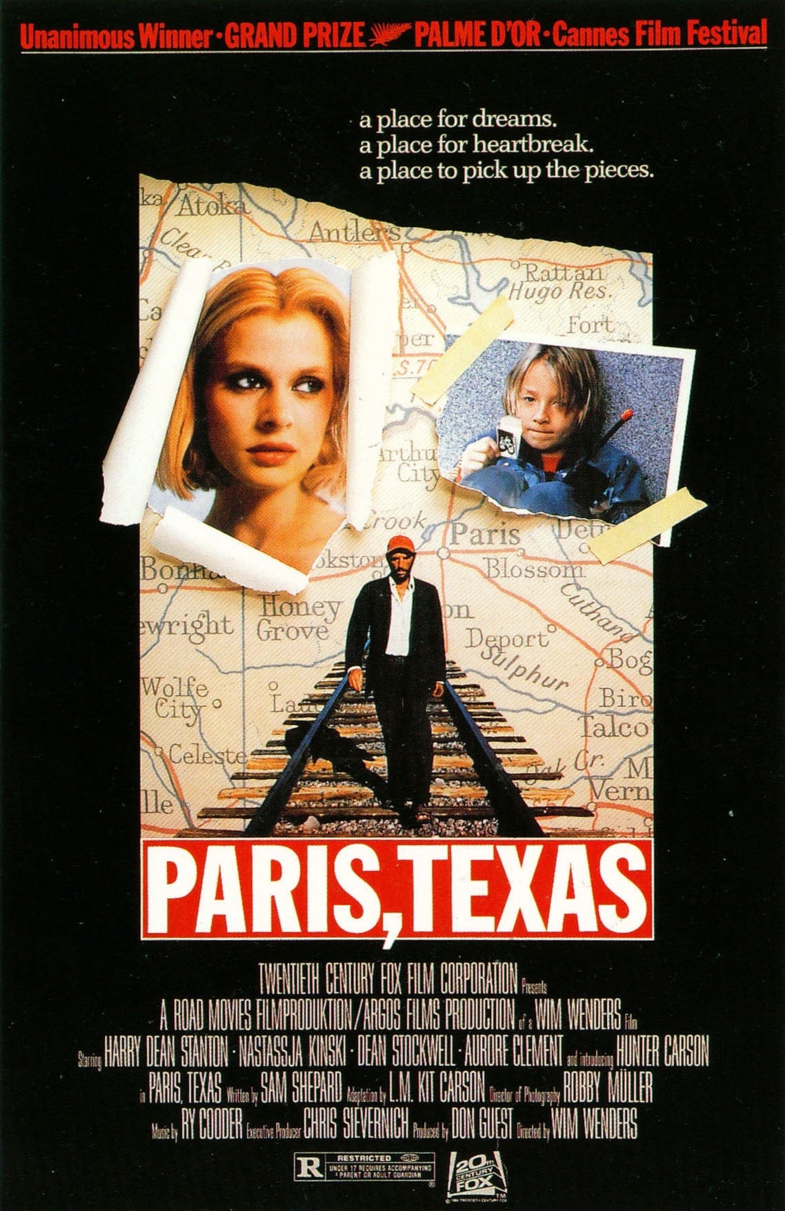 Paris Texas Movie poster