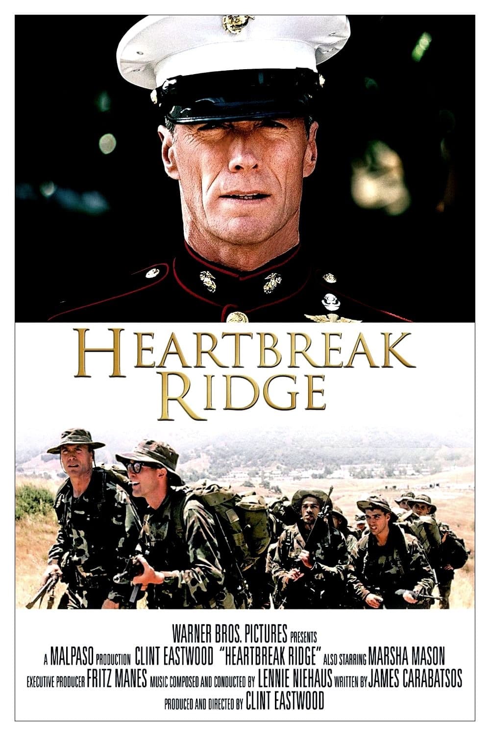 Heartbreak Ridge Movie poster