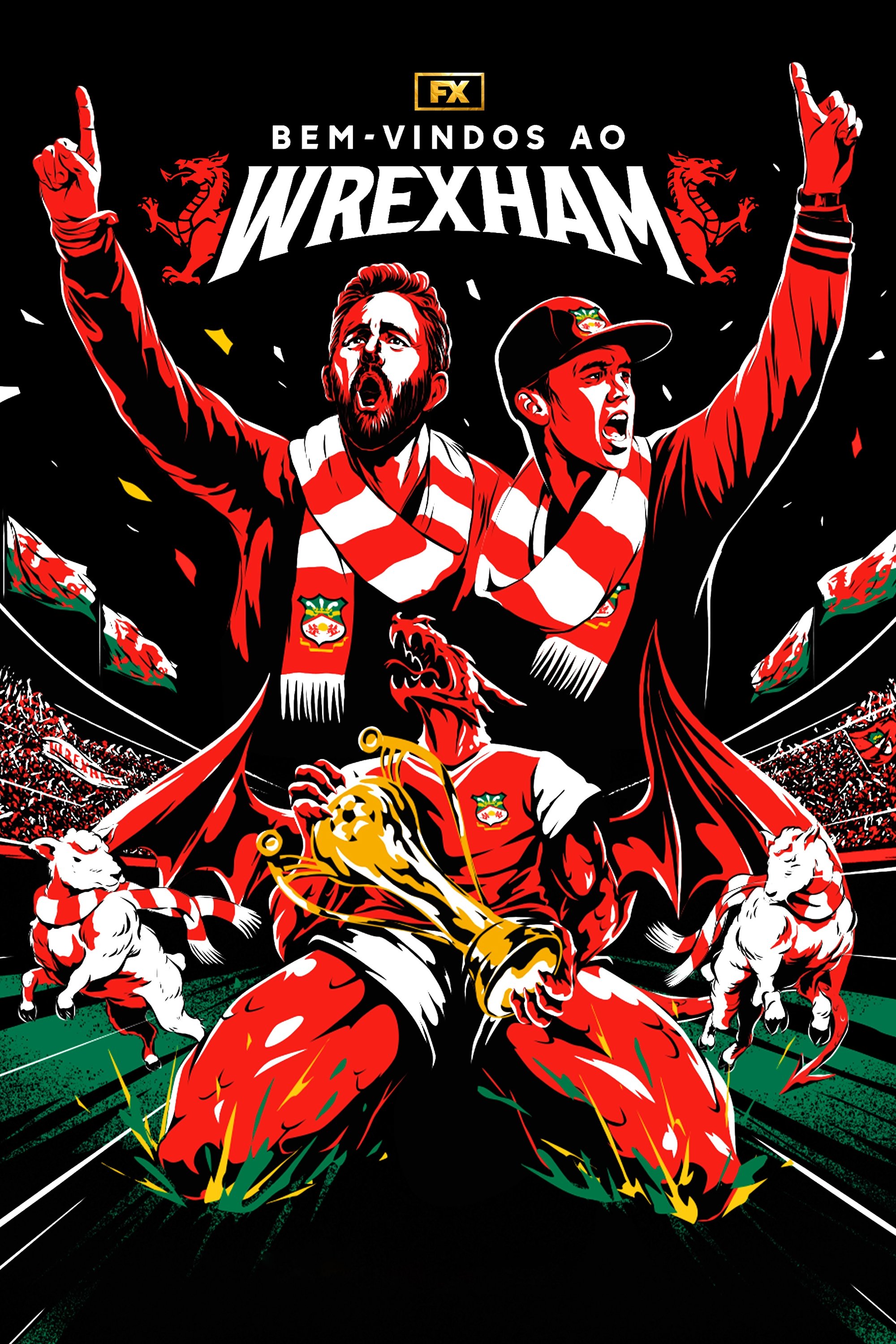 Capa da série Bem-vindos ao Wrexham