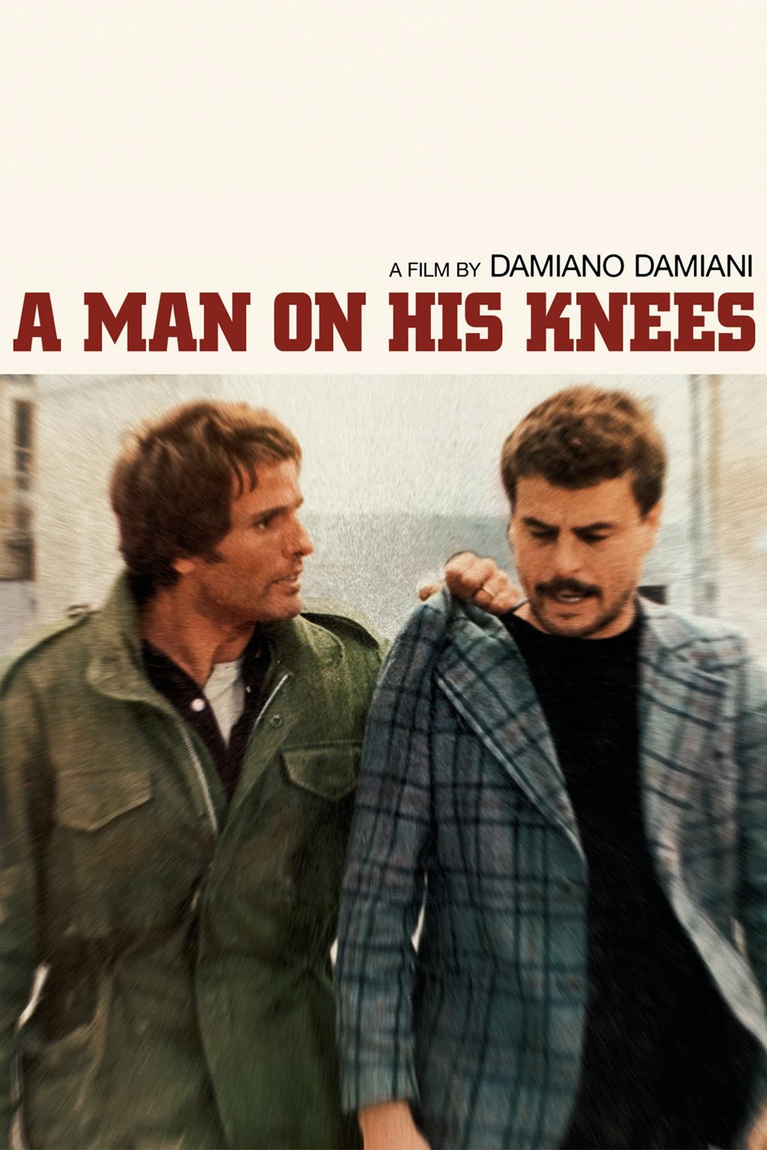 A Man on His Knees