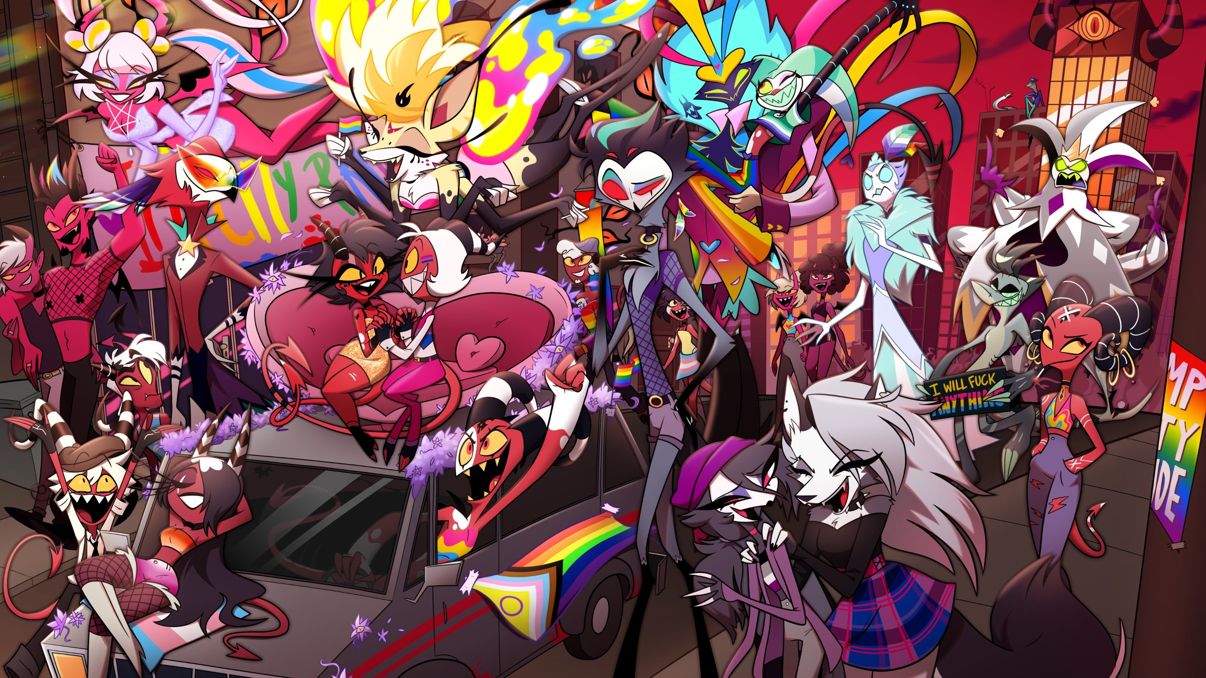Helluva Boss background