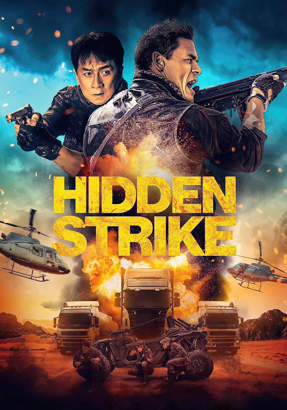 Sehen | Sie sich den  Hidden Strike (2023) vollständigen Film an Online-Action film  Movie Poster