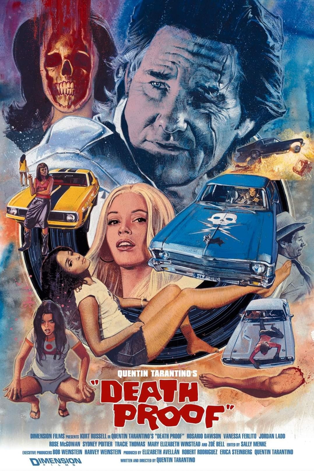 Death Proof (2007) - Posters — The Movie Database (TMDB)