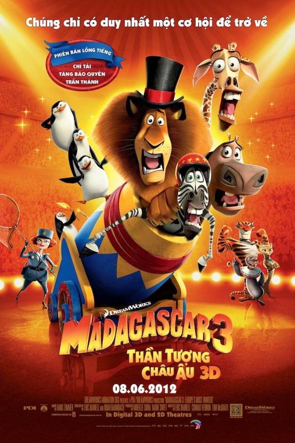 Madagascar 3: Europe's Most Wanted