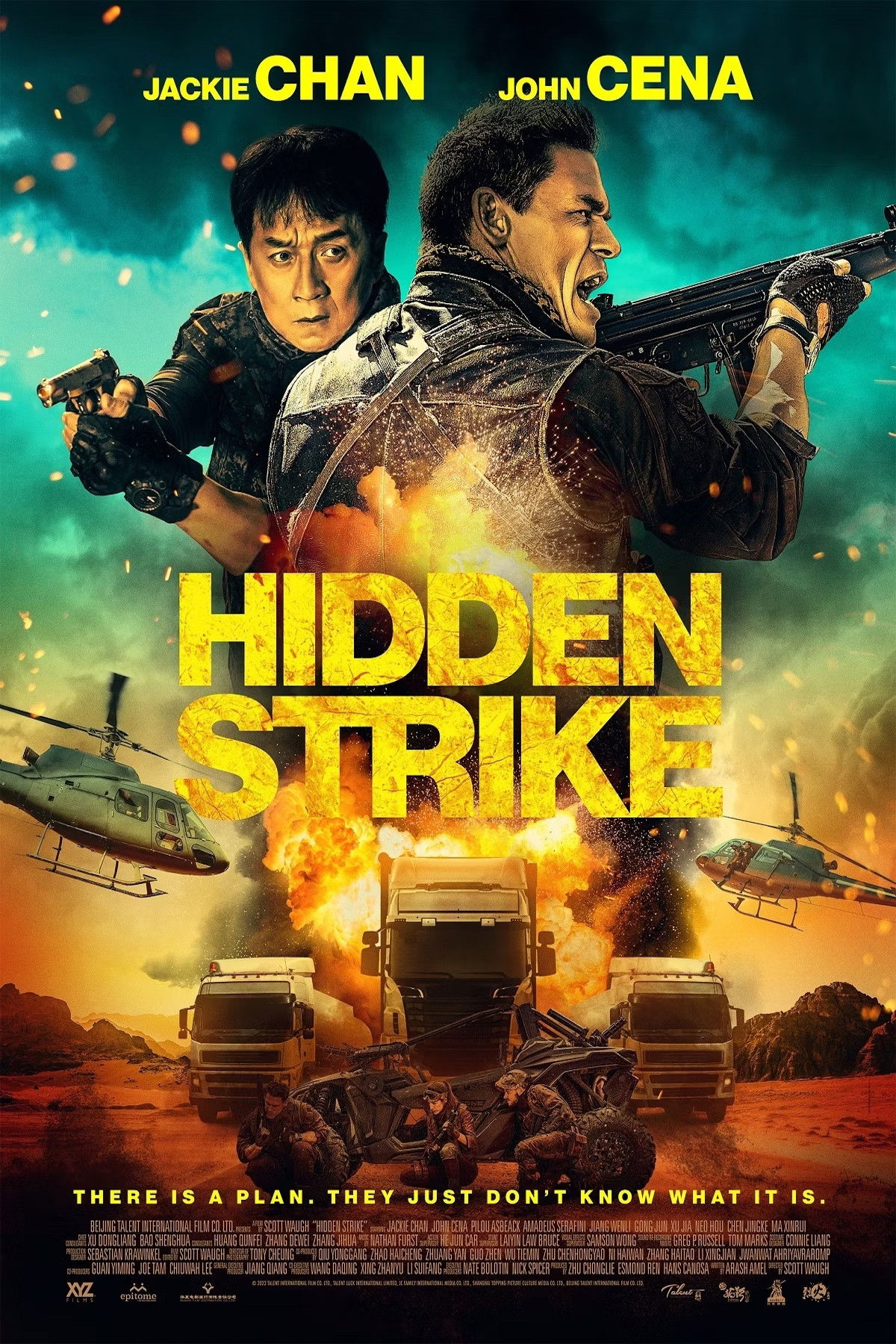 Ver | Hidden Strike Película completa (2023) en español Latino de Acción en línea Movie Poster