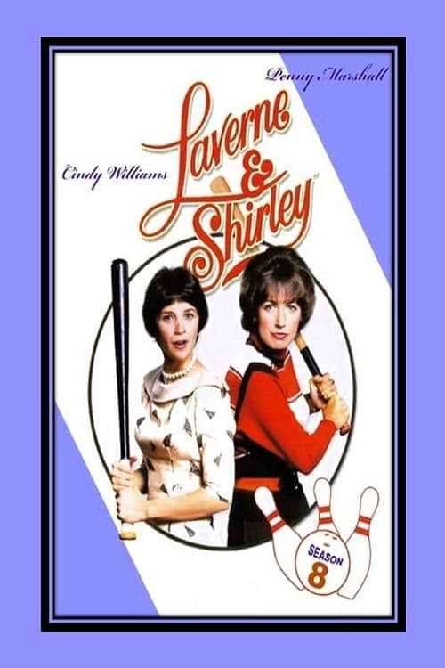 Capa da 8º temporada da série Laverne & Shirley