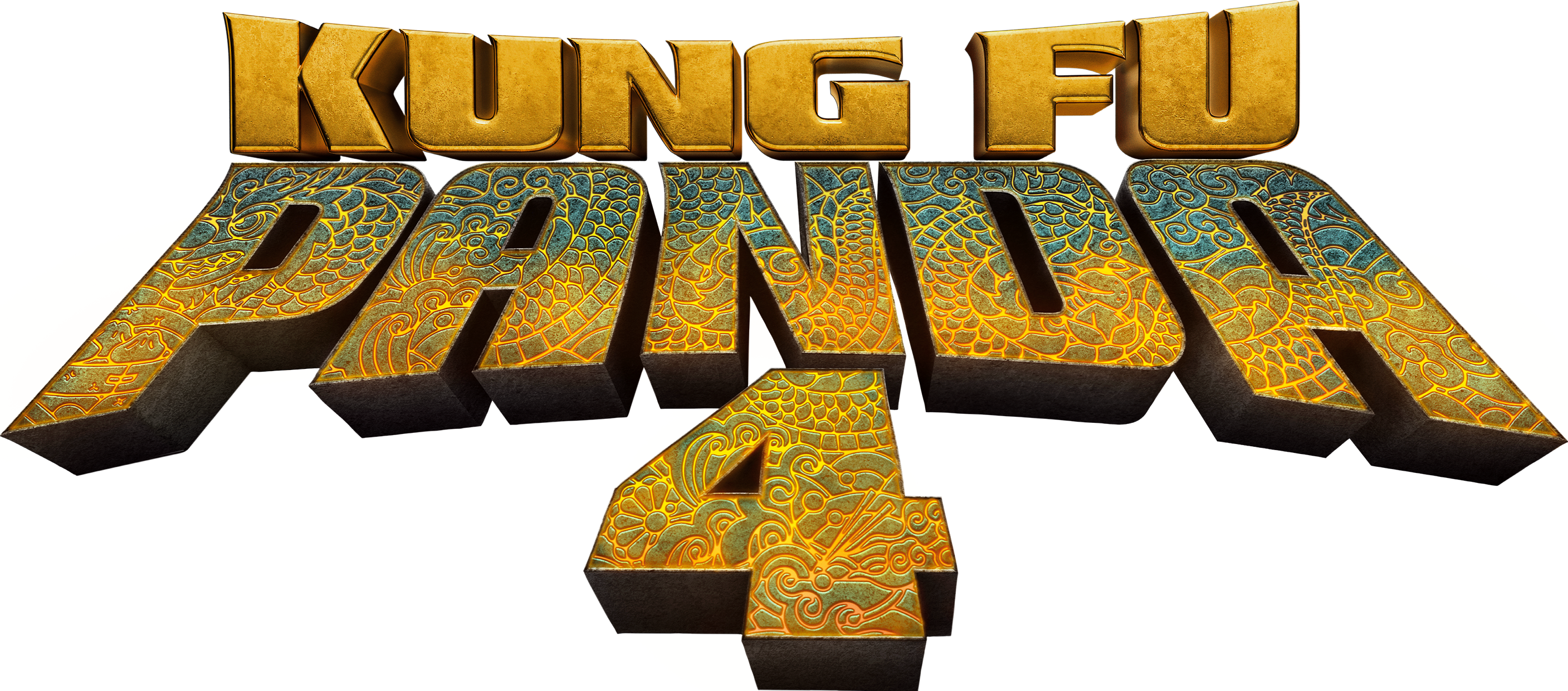 Kung Fu Panda 4 Logo