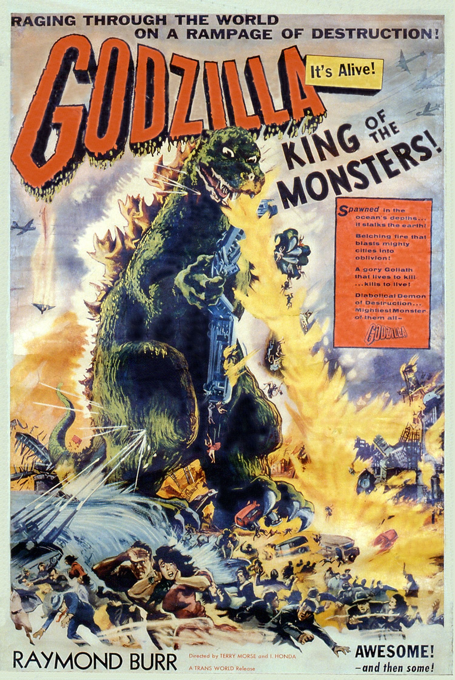 Godzilla, King of the Monsters!