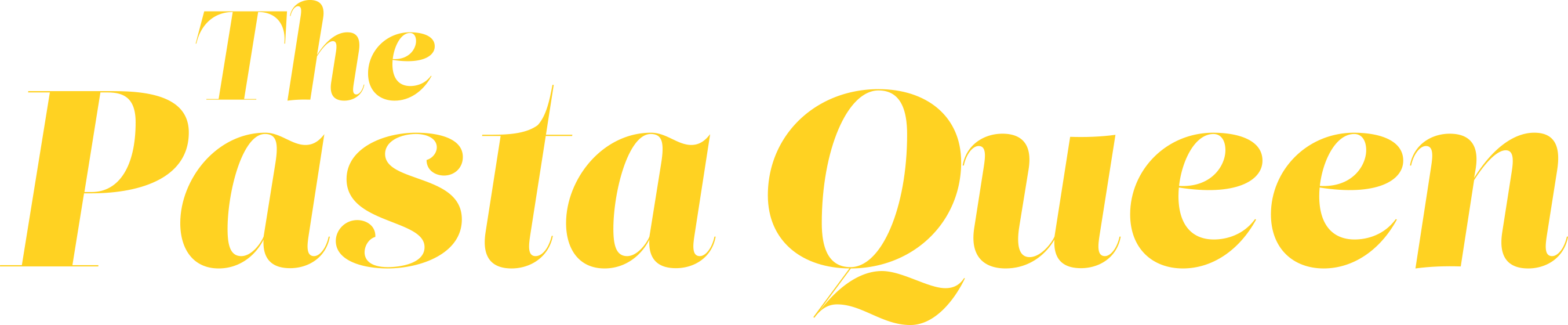 The Pasta Queen Logo