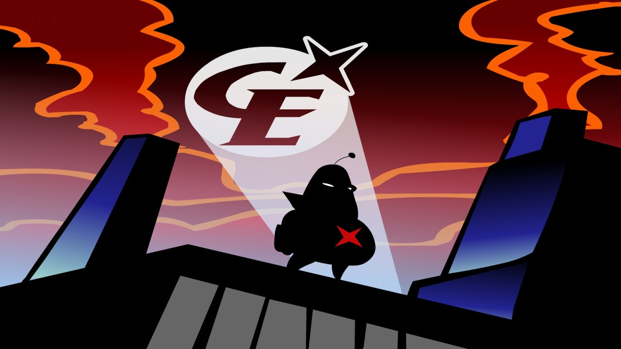 Calico Electronico backdrop