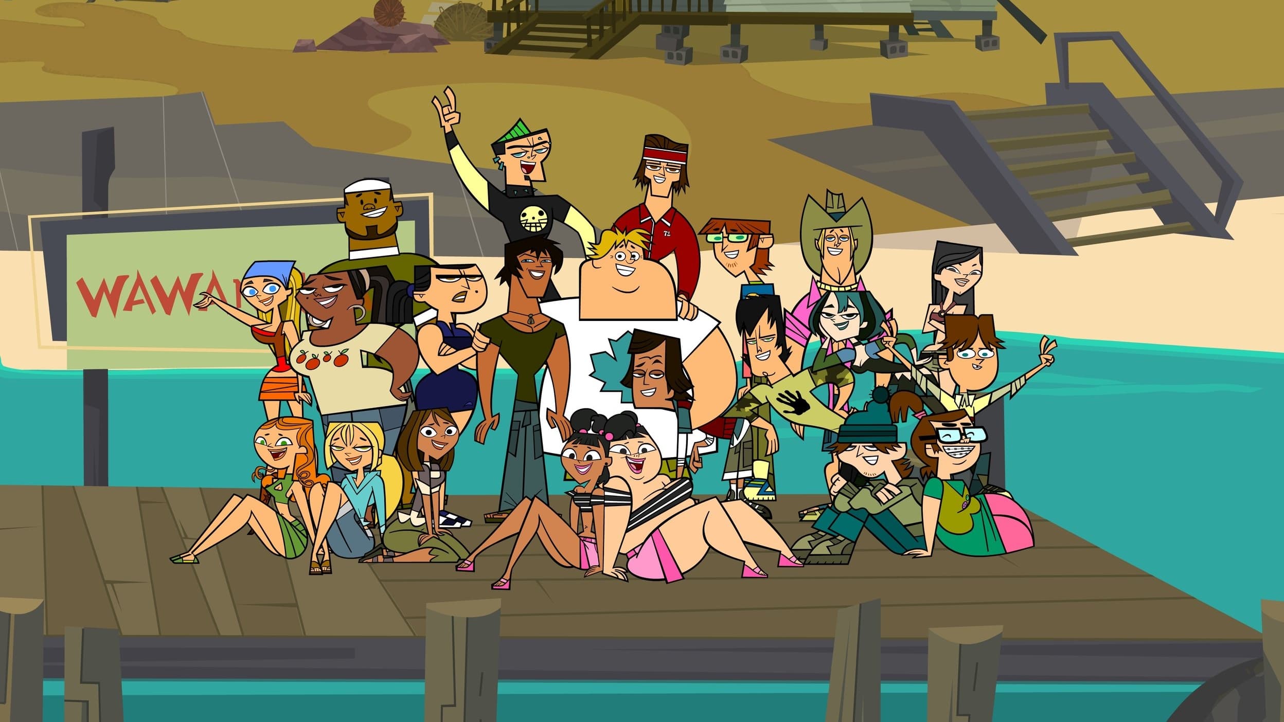 Watch Total Drama Island - Сезон 1 Full Episode Online in HD Quality - Real...