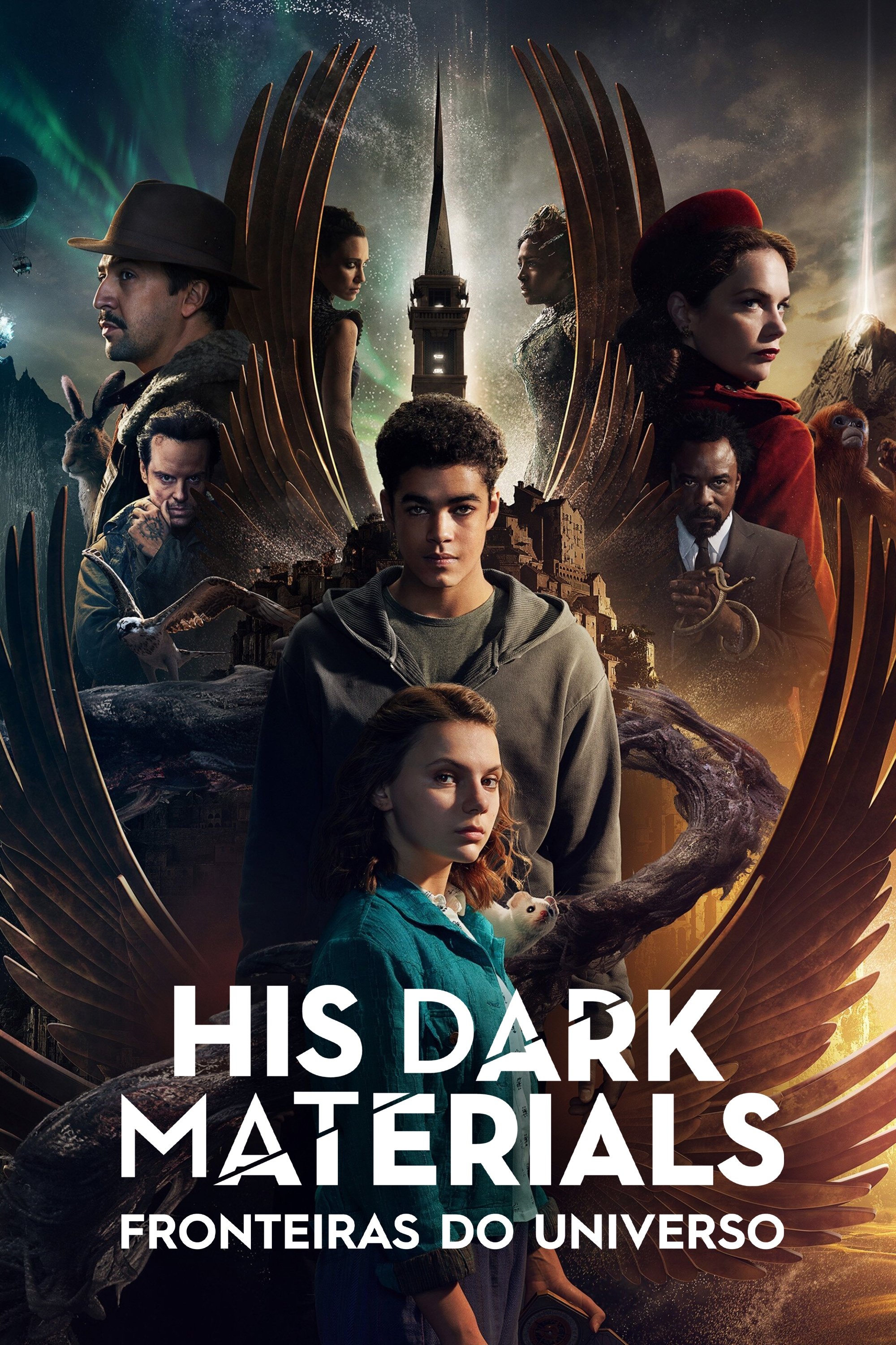 Capa da série His Dark Materials