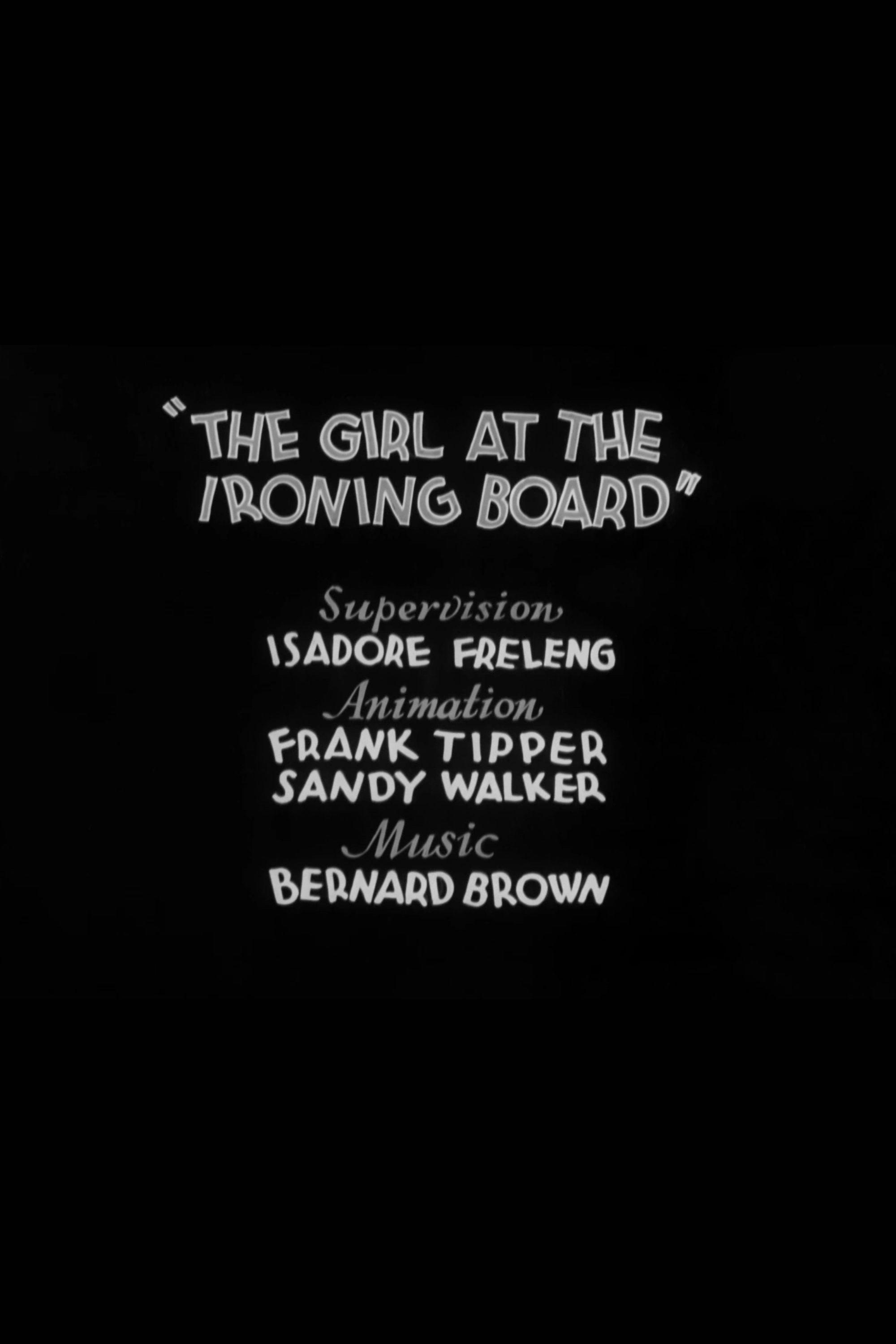 The Girl at the Ironing Board