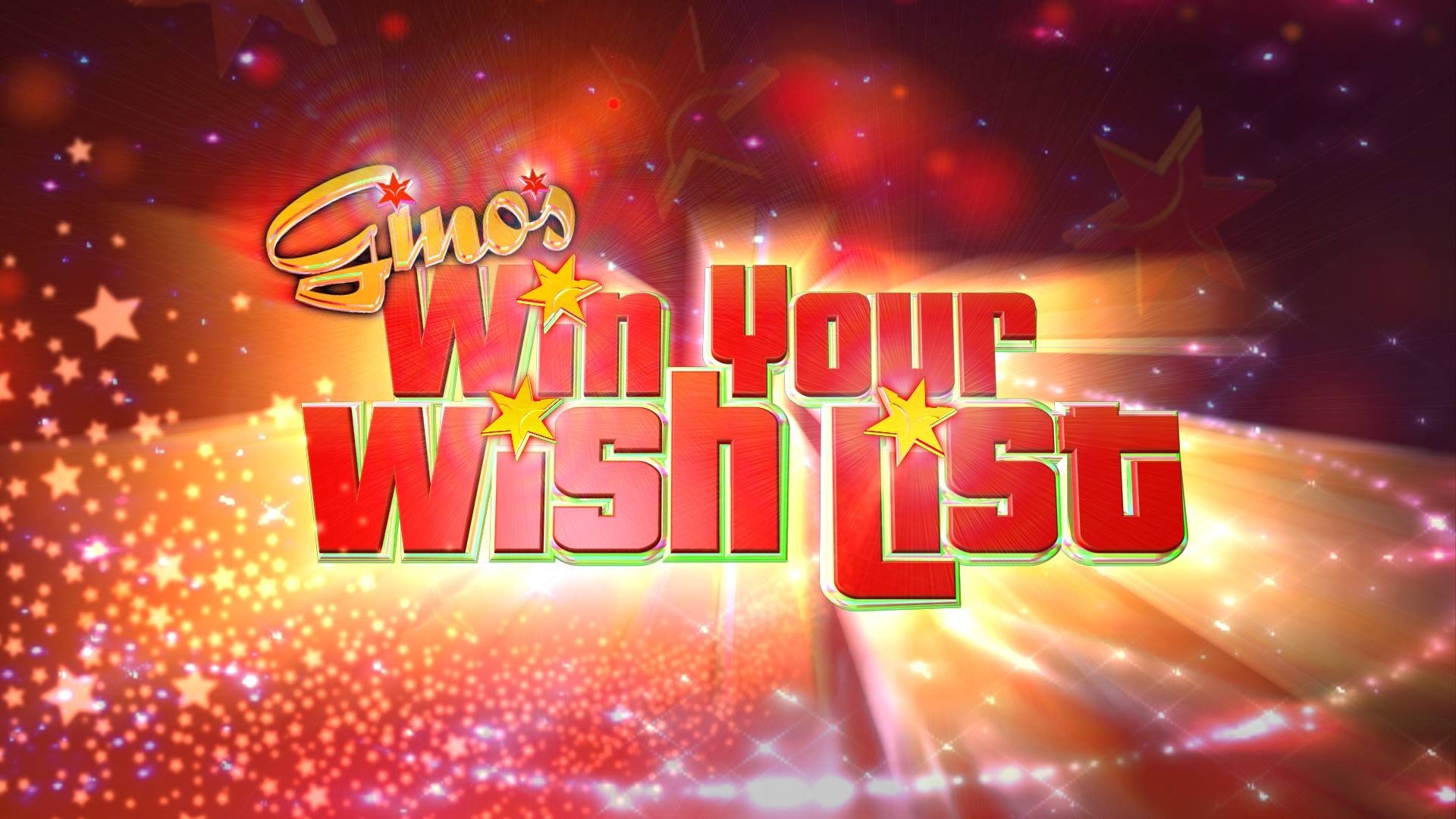 Gino's Win Your Wish List poster