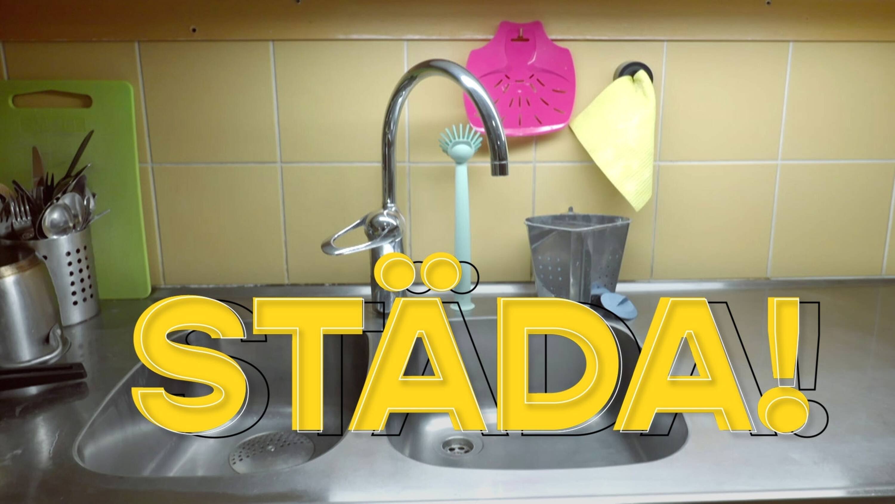 Städa! poster