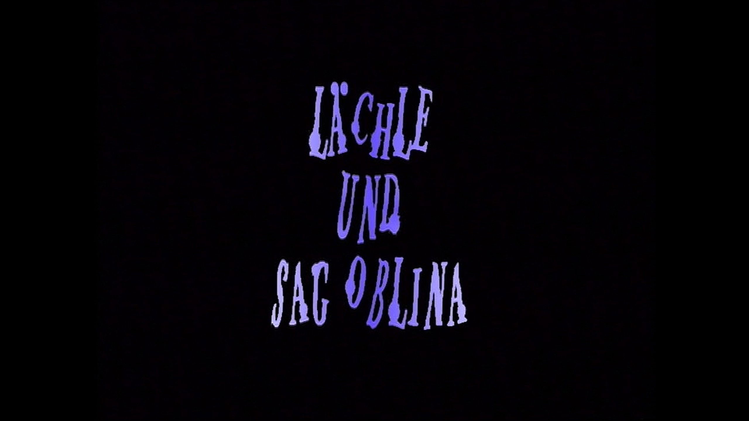 La sonrisa de Oblina