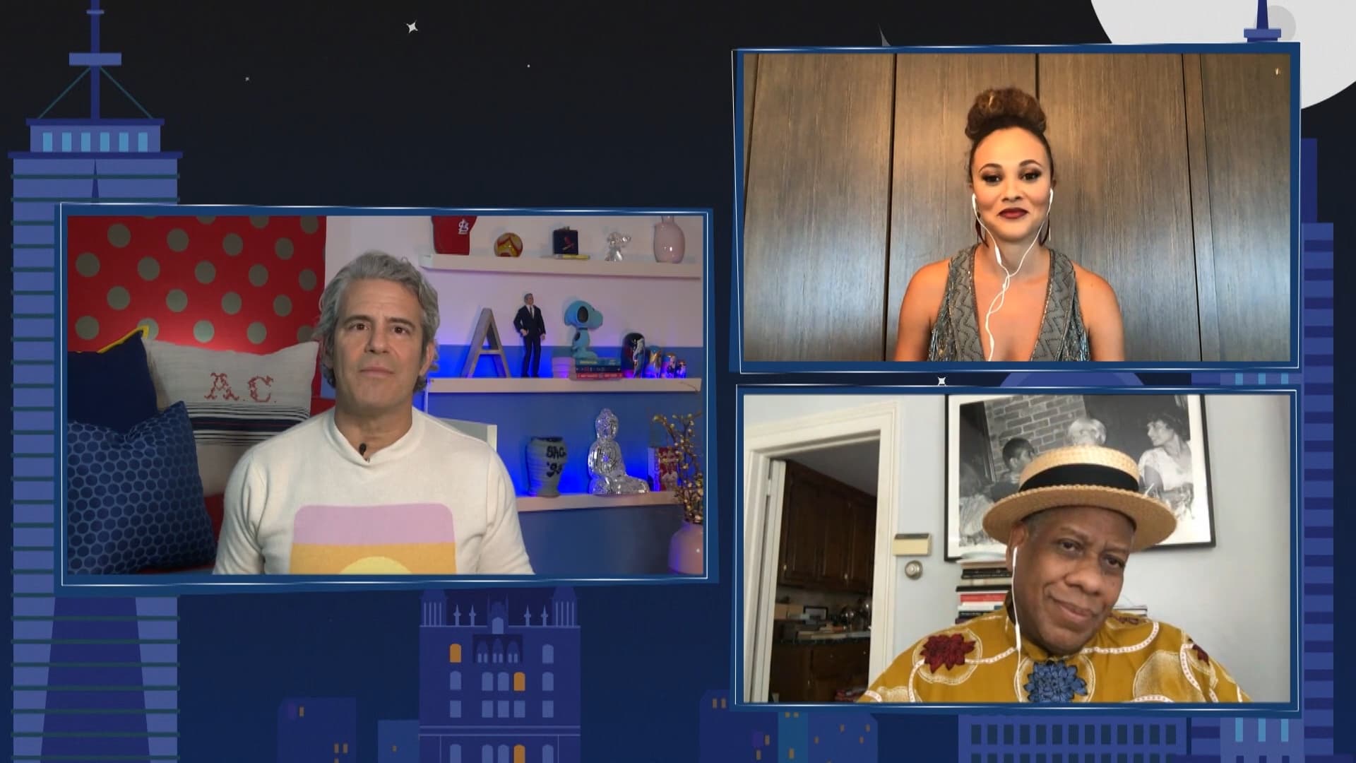 Watch What Happens Live with Andy Cohen Season 17 :Episode 142  Andre Leon Talley & Ashley Darby