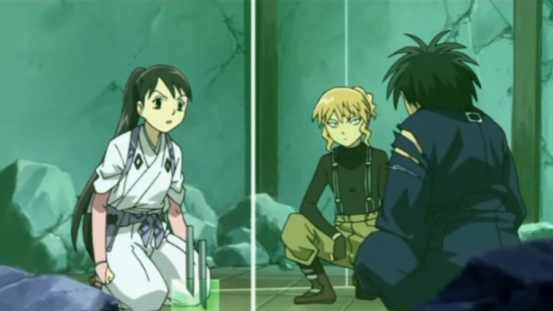 Kekkaishi - Yoshimori et Kaguro