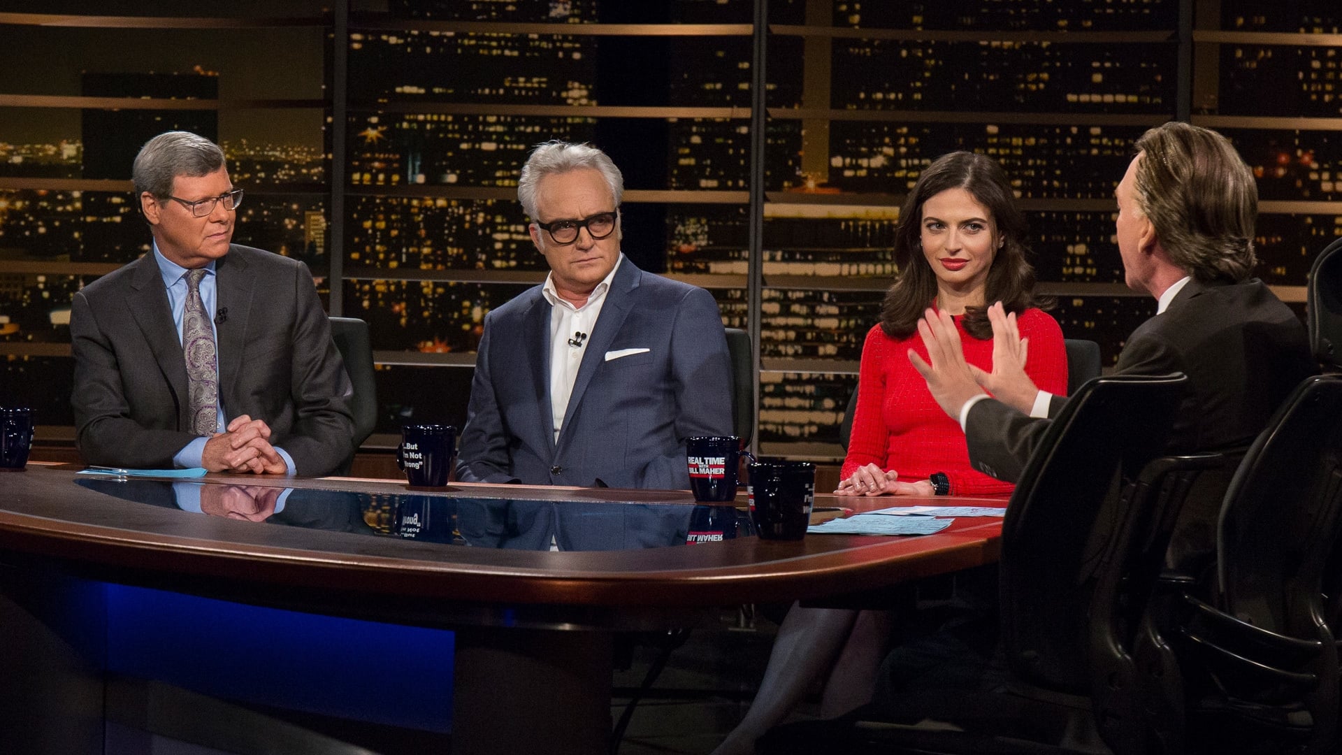 Real Time with Bill Maher Season 15 :Episode 20  Maajid Nawaz; Richard Painter; Bianna Golodryga; Charlie Sykes; Bradley Whitford