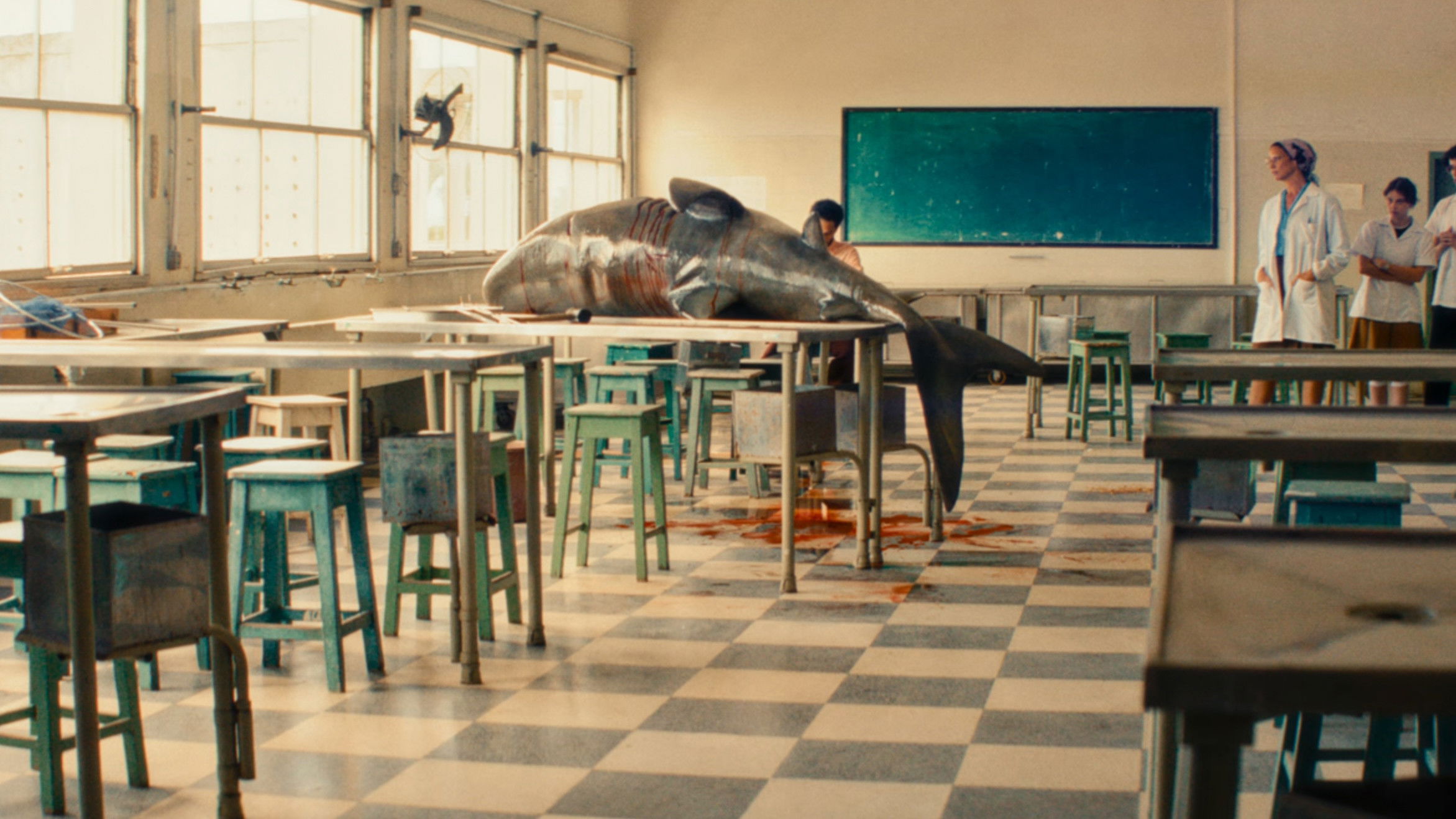 The Secret Agent backdrop