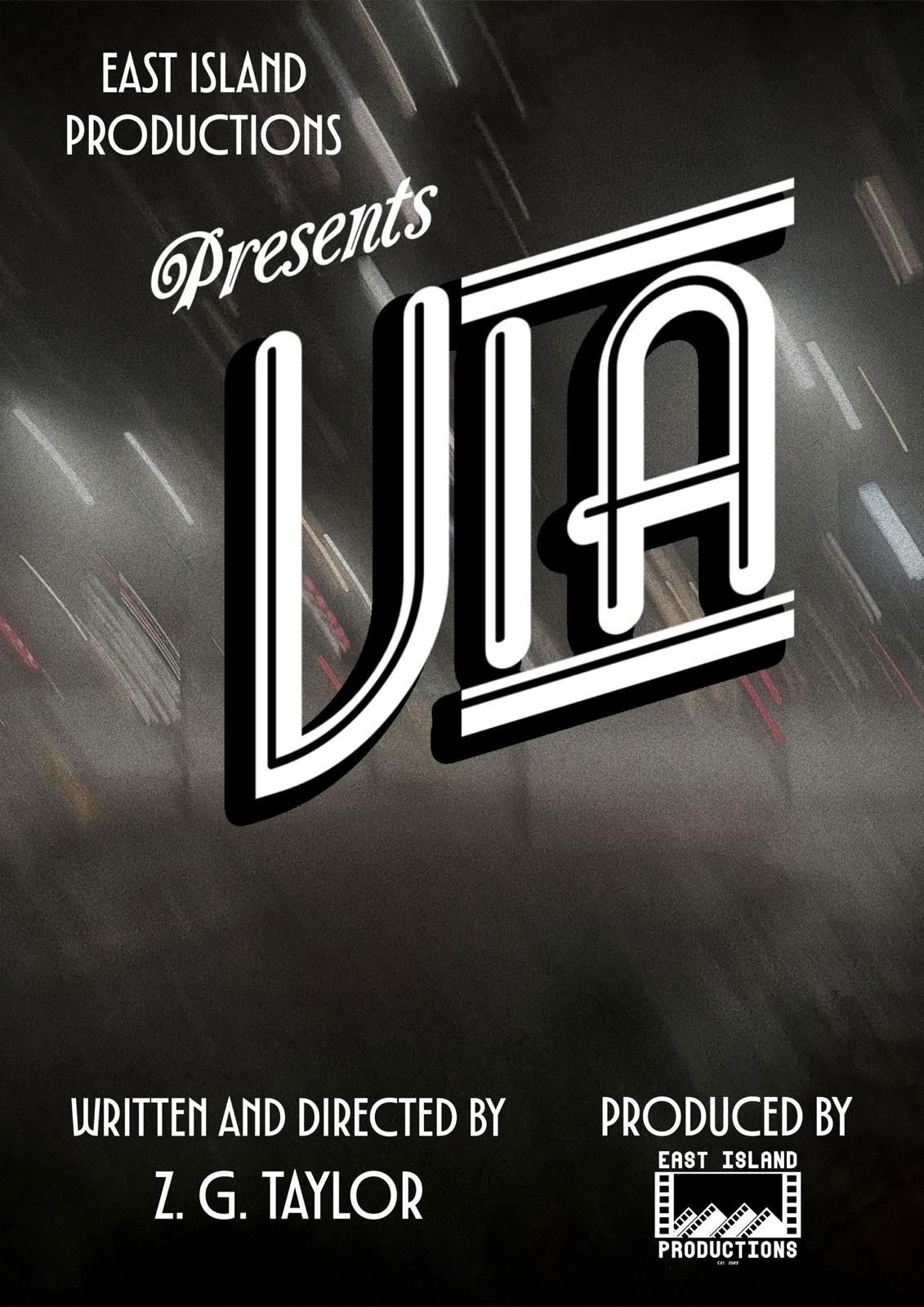 Plakat, der markedsfører Via