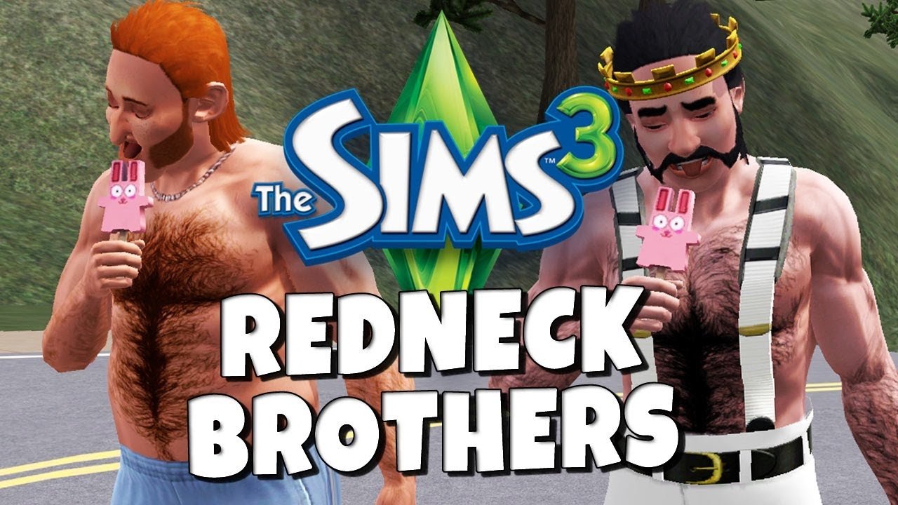 Redneck Brothers - The Sims 3 poster