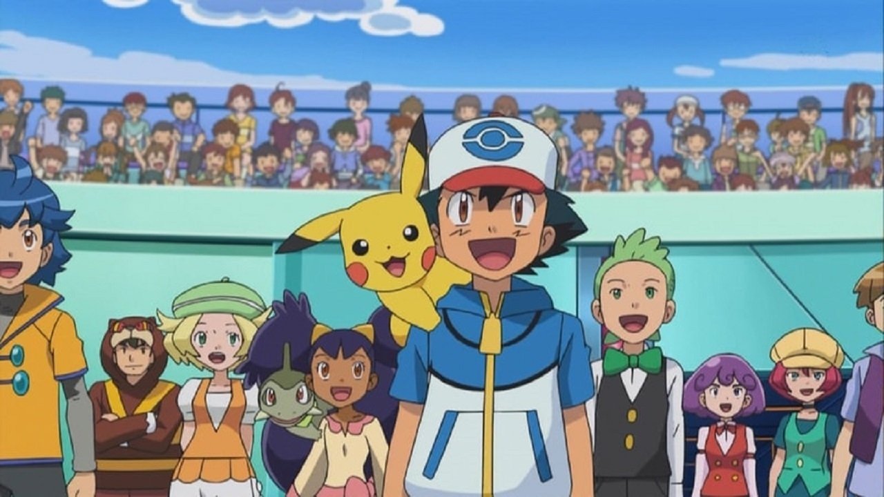 Pokémon Season 14 :Episode 39  Reunion Battles In Nimbasa!