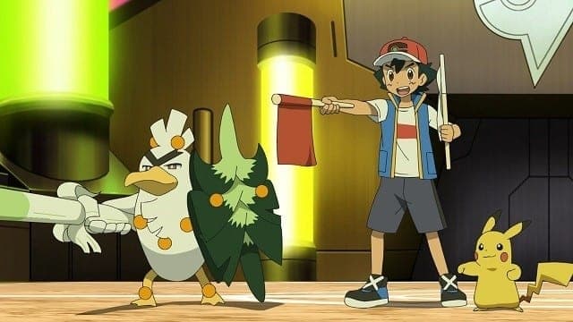 Pokémon Season 25 :Episode 13  The Future Is Now, Thanks to Strategy!