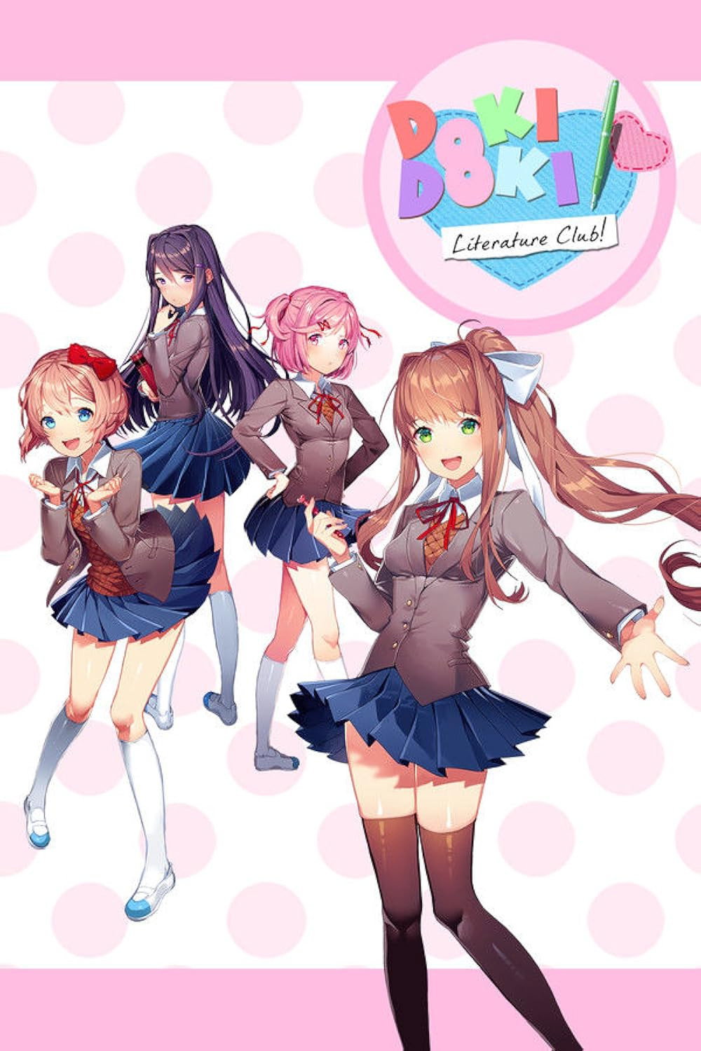 poster tv Doki Doki Literature Club!