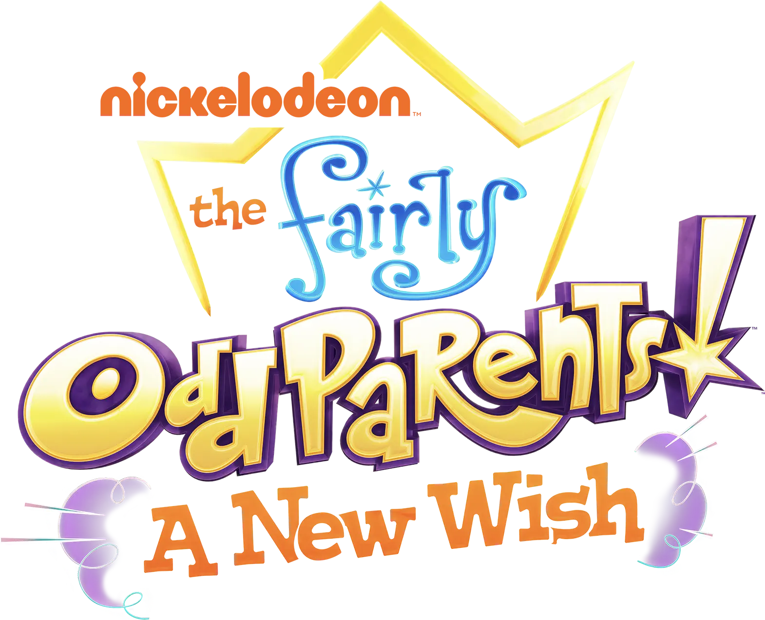 The Fairly OddParents A New Wish (TV Series 2024 ) Logos — The