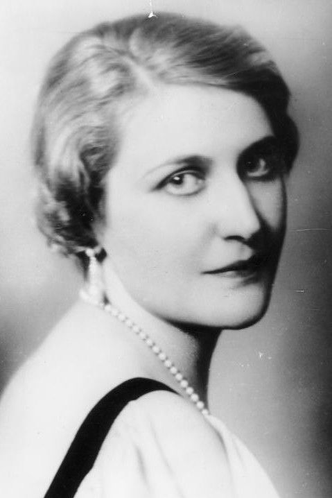 et billede af Magda Goebbels