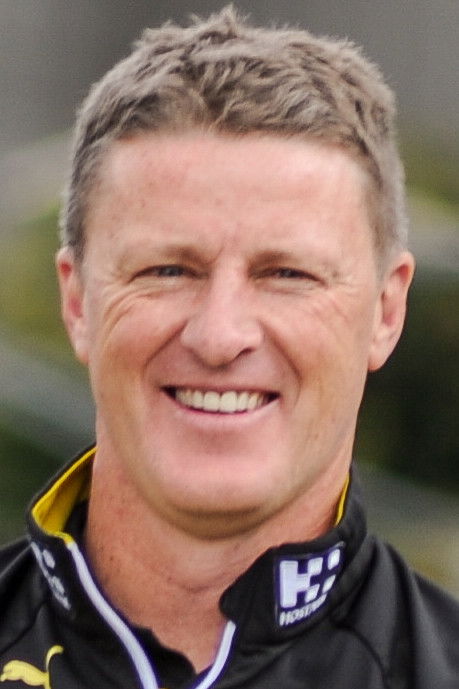 et billede af Damien Hardwick