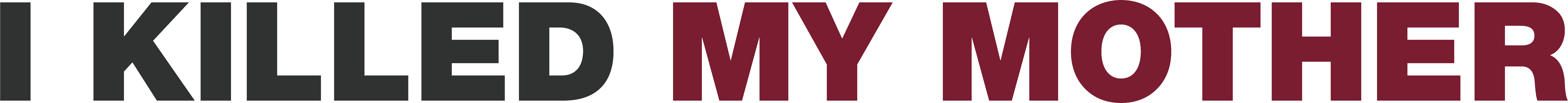 I Killed My Mother Logo