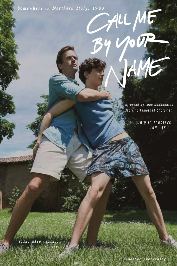 poster movie Snapshots of Italy: The Making of Call Me By Your Name